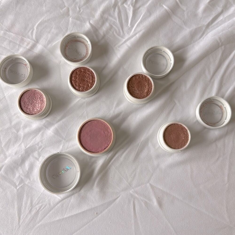 Lot of 4 colourpop super shock shadows super shock cheek blush